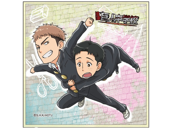 進撃! 巨人中学校 マイクロファイバーハンカチ ジャン・マルコ | HLJ.co.jp