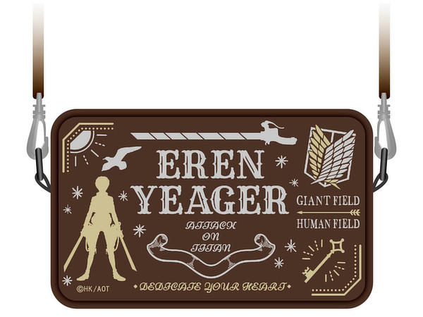 進撃の巨人 エレン 鬼頭祈コラボ ポーチ attack on titan キャラクター