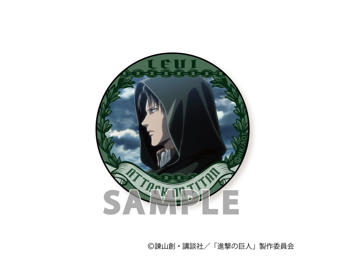 進撃の巨人 トレーティング缶バッジ リヴァイスペシャル Part1 1Box