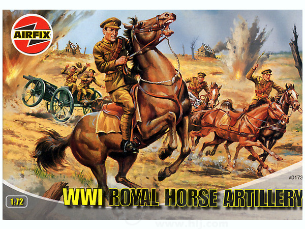 1/72 WWI 英国騎馬砲兵セット | HLJ.co.jp