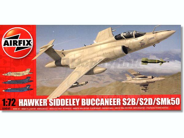 1/72 ホーカーシドレーバッカニア S2B/S2D/SMk50 | HLJ.co.jp