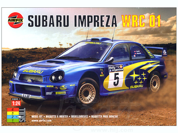 スバル SUBARU IMPREZA WRC 1/24 未組立 AIRFIX 1/24 スバル