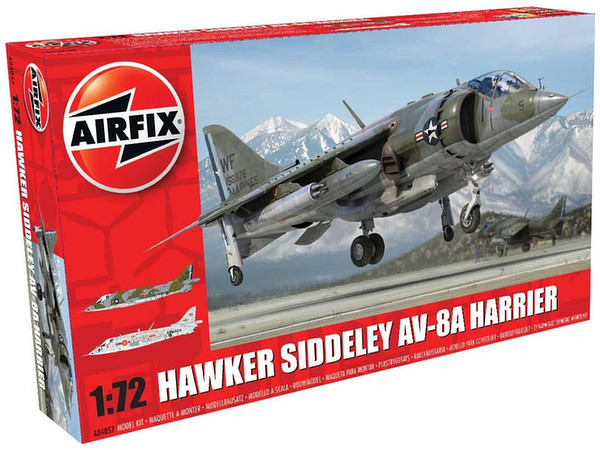1/72 ホーカーシドレーハリアーAV-8A | HLJ.co.jp