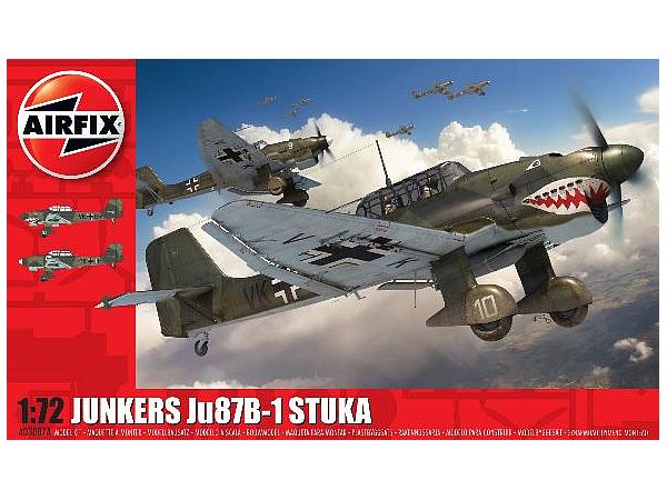 ユンカース Ju87D スツーカ 1/72 1/72 ユンカース Ju87 B-1 スツーカ | HLJ.co.jp