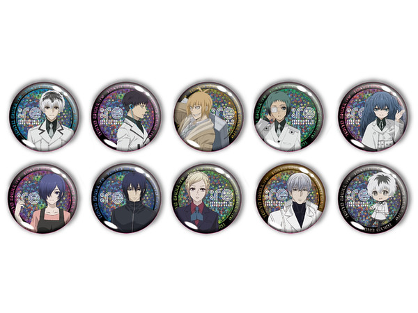 東京喰種 トーキョーグール：re クリスタライト缶バッジ 5個 希少 東京喰種:re クリスタライトカンバッジ 1Box 10pcs | HLJ.co.jp