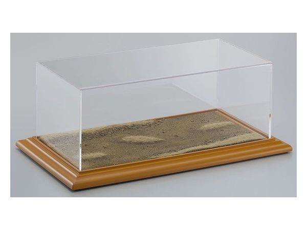 ジオラマ ディスプレイベース Desert Road アクリルケース 1 18から1 24 By Atlantic Case ホビーリンク ジャパン