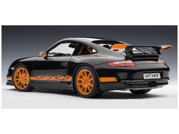 オートアート シグネチャー 1/12 ポルシェ 911 (997) GT3 RS 1/12 AUTOart PORSCHE 911 (997) GT3 RS - ORANGE WITH BLACK