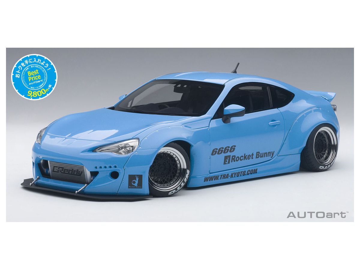 1/18 ロケットバニー 86 (メタリック・スカイブルー/ブラック