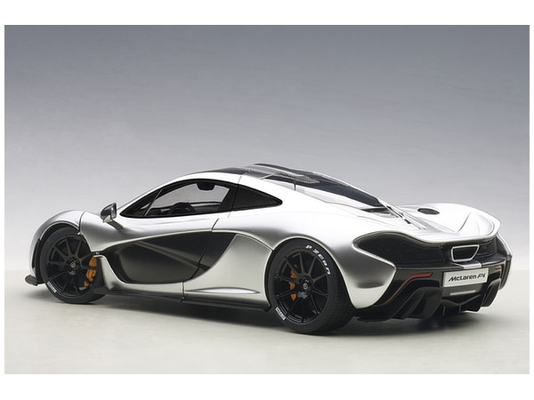 1 18 Mclaren P1 Matt Chrome By Auto Art Japan