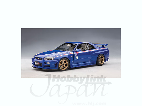 autoart 1/18 日産 GTR R34 sports resetting AUTOart 1:18 Nismo Skyline R34 GTR Sports Resetting blue