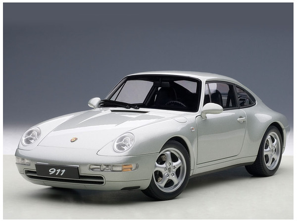 ポルシェ 911 シルバーミニカー シンガー ポルシェ 911 タルガ グレー (ミニカー) - ホビー