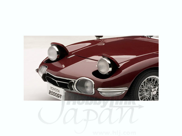 1/18 トヨタ 2000GT ワイヤースポークホイール (マルーン) | HLJ.co.jp