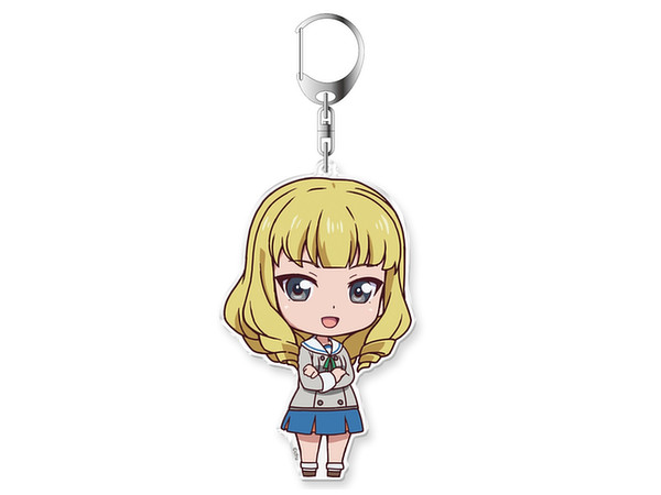 アクションヒロイン チアフルーツ ぷちこれ アクリルキーホルダー 紫村果音 アクションヒロイン チアフルーツ ぷちこれ アクリルキーホルダー 紫村果音