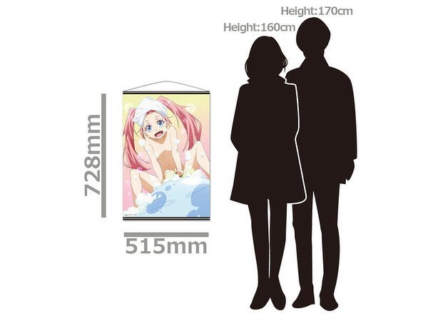 転生したらスライムだった件 B2タペストリー A (ミリムとお風呂) | HLJ