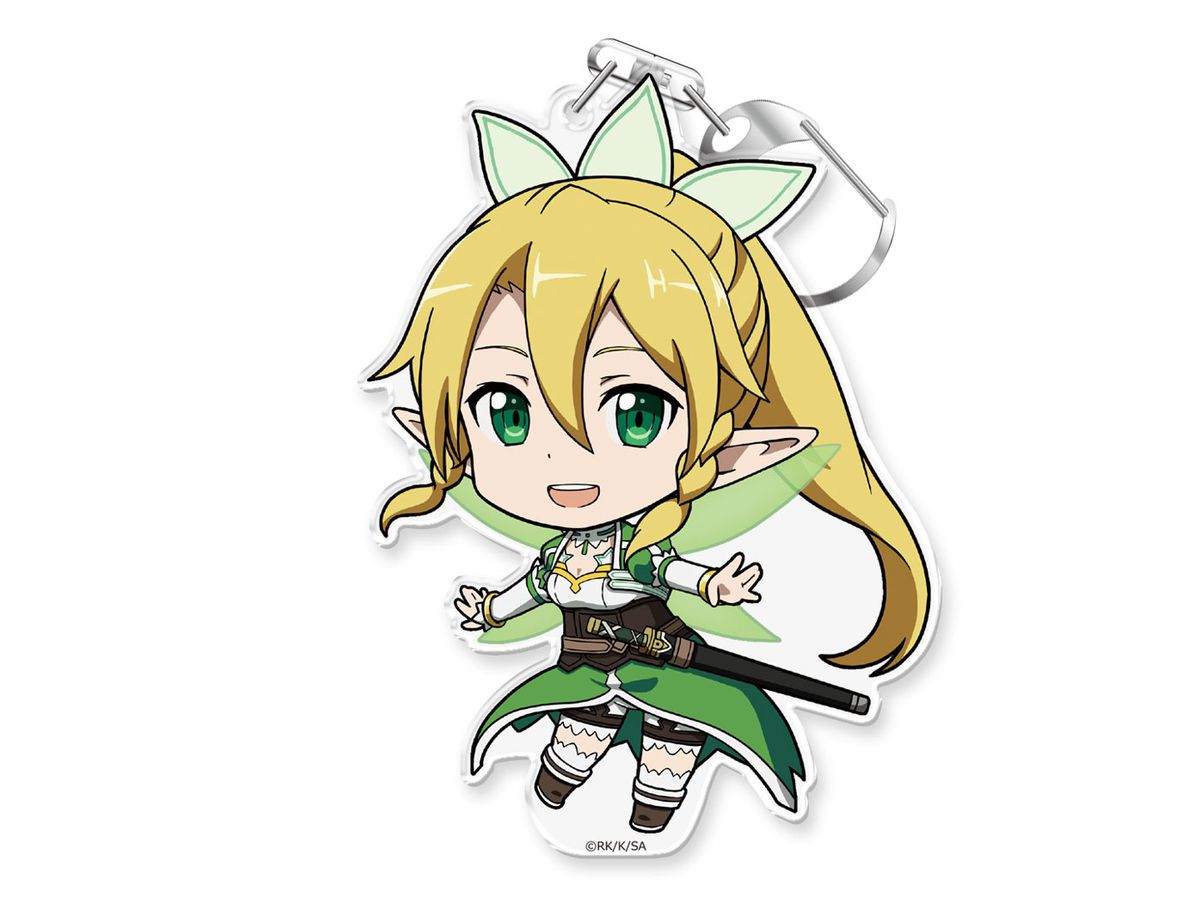 ソードアート オンライン ぷにこれ キーホルダー スタンド付 リーファ キャリバー By アズメーカー ホビーリンク ジャパン