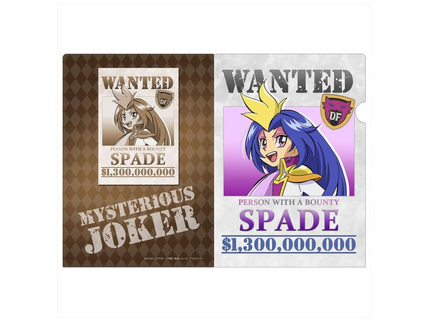 怪盗ジョーカー クリアファイル WANTED スペード | HLJ.co.jp
