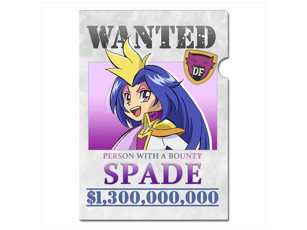 怪盗ジョーカー クリアファイル WANTED スペード | HLJ.co.jp