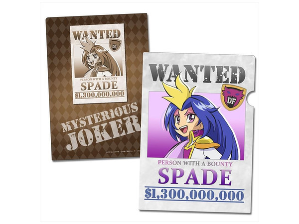 怪盗ジョーカー クリアファイル WANTED スペード | HLJ.co.jp