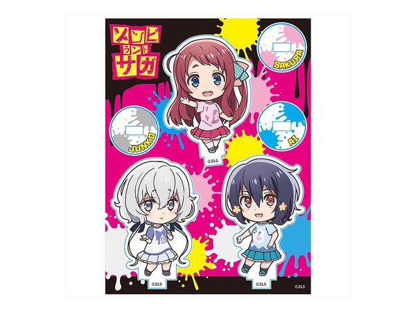 ゾンビランドサガ アクリルキャラスタンド さくら & 愛 & 純子 | HLJ.co.jp