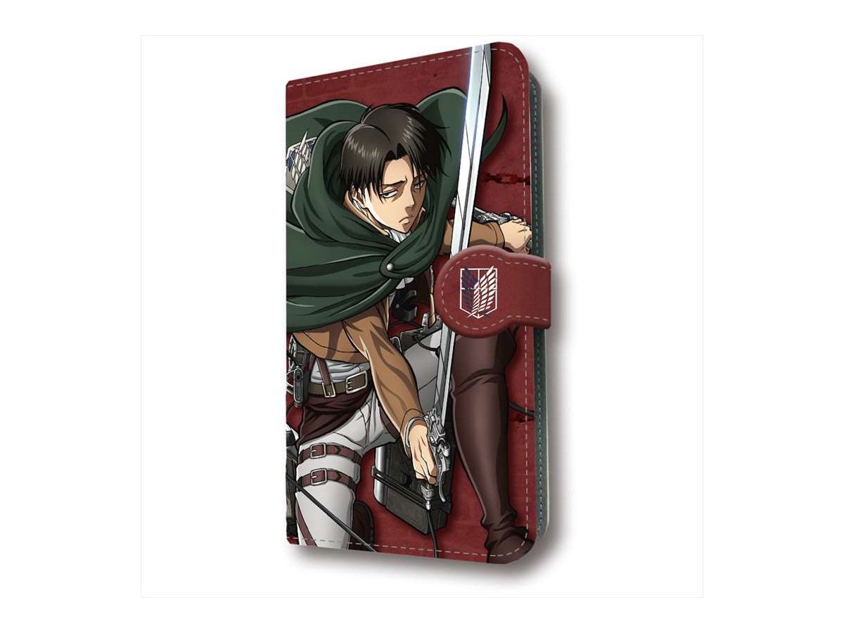 進撃の巨人 手帳型スマートフォンケース リヴァイb By アズメーカー ホビーリンク ジャパン