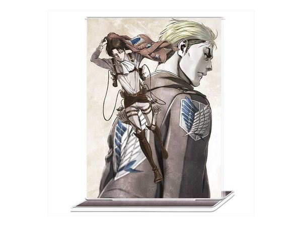 進撃の巨人 アクリルポートレート B [リヴァイ & エルヴィン] | HLJ.co.jp