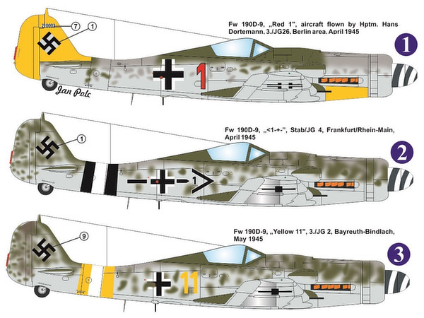 1/72 フォッケウルフ Fw190D-9 
