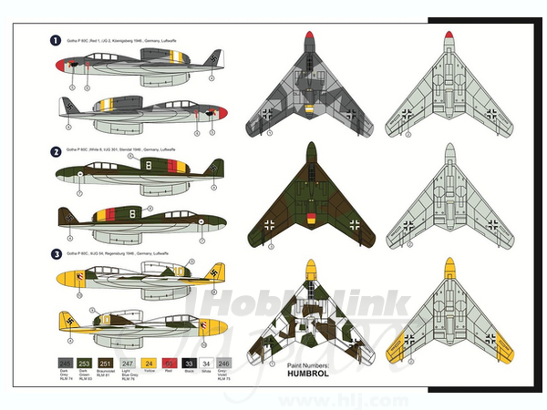 ＡＺモデル　1/72　ゴータ　Ｐ.６０　Ｃ１　ドイツ重ジェット戦闘機 2025年最新Yahoo!オークション -ゴータ(プラモデル)の中古品・新品