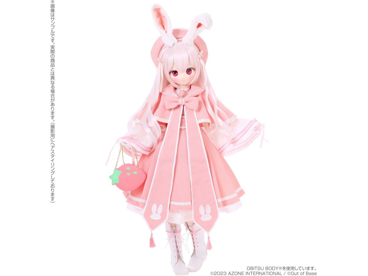 stj x Iris Collect petit うらら-Fluffy strawberry bunny
