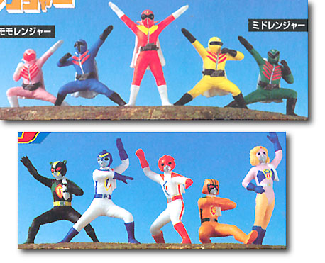 東映特撮クロニクル 1Box (10pcs): ゴレンジャー & バトルフィーバーJ