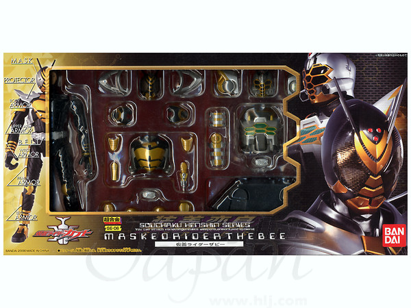 装着変身 仮面ライダーザビー o7r6kf1 長後金GE-06 装着変身 仮面ライダーザビー 仮面ライダーカブト
