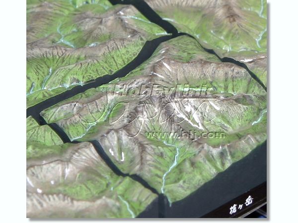 バンダイ　日本名峰コレクション　北アルプス南部編　全5種 日本名峰 日本名峰コレクション～北アルプス南部編～｜バンダイ
