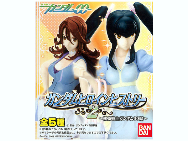 ガンダムヒロインヒストリー ガンダム00 編 1Box 8pcs | HLJ.co.jp