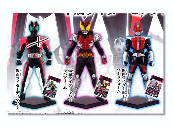 HG ギャラリー 平成ライダーセレクション 前編: 1Box 10pcs | HLJ.co.jp