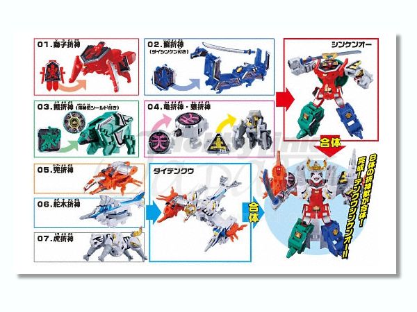 ミニプラ 超合体テンクウシンケンオー: 1Box 12pcs | HLJ.co.jp ミニプラ 超合体テンクウシンケンオー: 1Box 12pcs | HLJ.co.jp