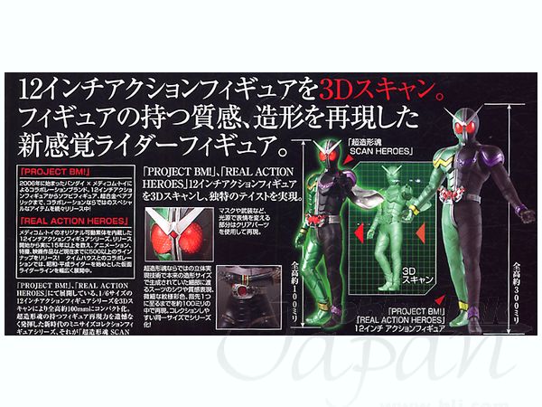 超造形魂 Scan Heroes 仮面ライダー Vol.3: 1Box 10pcs | HLJ.co.jp