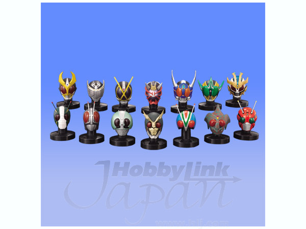 ライダーマスク ベストセレクション Vol.3: 1Box 8pcs | HLJ.co.jp