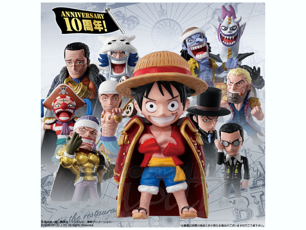 ワンピース コレクション 10周年記念 海賊王への航路: 1Box 12pcs
