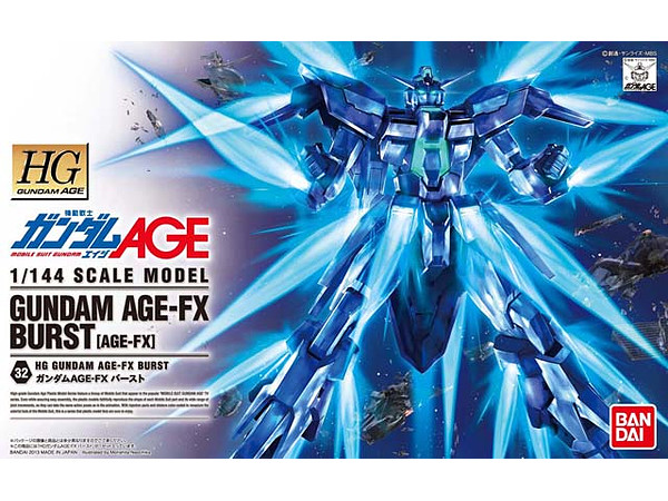 Hg Gundam Age Fx Burst Hlj Com Hg Gundam Age Fx Burst Hlj Com