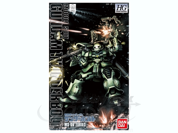 1/144 HG 量産型ザク(ガンダム サンダーボルト版) HG 1/144 量産型ザク（ガンダムサンダーボルト版）｜バンダイ