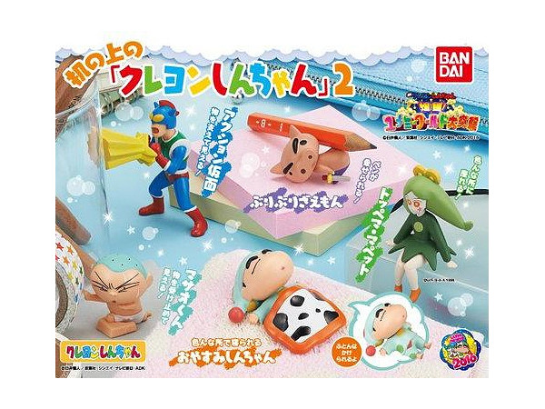 クレヨンしんちゃん 机の上のクレヨンしんちゃん2 1 Box 8pcs By バンダイ ホビーリンク ジャパン クレヨンしんちゃん 机の上のクレヨンしんちゃん2 1 Box 8pcs By バンダイ ホビーリンク ジャパン