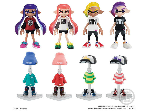 スプラトゥーン2 きせかえギアコレクション2 1Box 8pcs | HLJ.co.jp