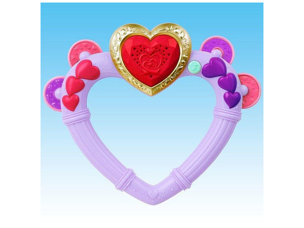 HUG(はぐ)っと!プリキュア いっしょにおどろうメロディタンバリン〜キュアマシェリ＆キュアアムールver.〜 mxn26g8 バンダイ 商品・サービスサイト | HUGっと！プリキュア いっしょに