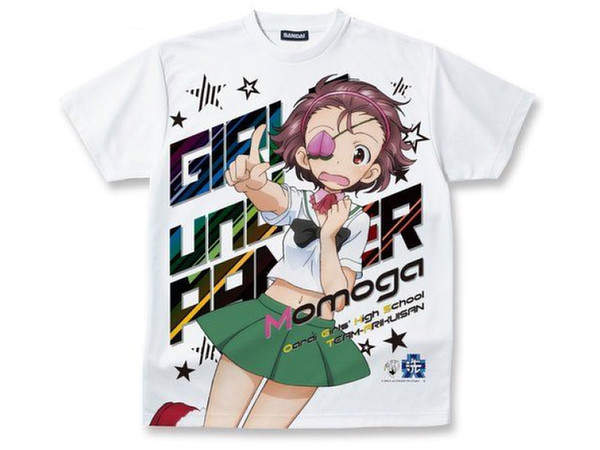 ガールズ パンツァー 劇場版 フルパネルtシャツ ももがー S ガールズ パンツァー 劇場版 フルパネルtシャツ ももがー S