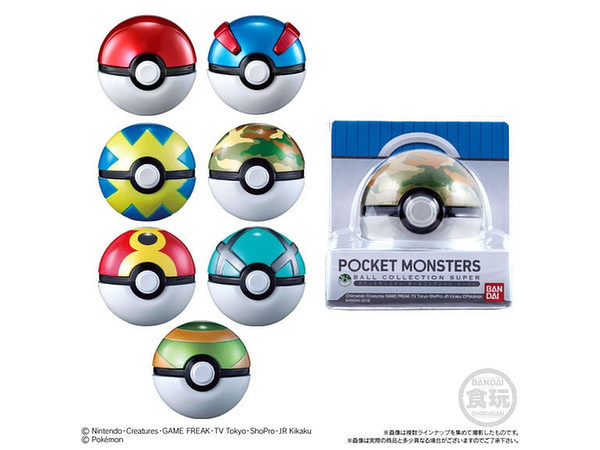 ポケットモンスター ボールコレクション Super 1 Box 8pcs By バンダイ ホビーリンク ジャパン