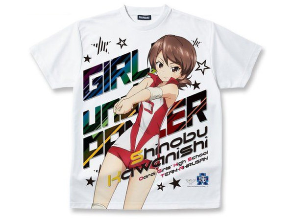 ガールズ パンツァー 劇場版 フルパネルtシャツ 河西忍 L ガールズ パンツァー 劇場版 フルパネルtシャツ 河西忍 L