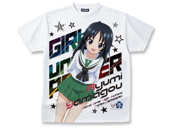 ガールズ パンツァー 劇場版 フルパネルtシャツ 山郷あゆみ S ガールズ パンツァー 劇場版 フルパネルtシャツ 山郷あゆみ S