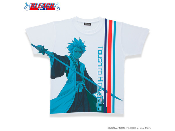 BLEACH バンダイ ぴえろ シャツ ホワイト Mサイズ 日番谷冬獅郎 【公式