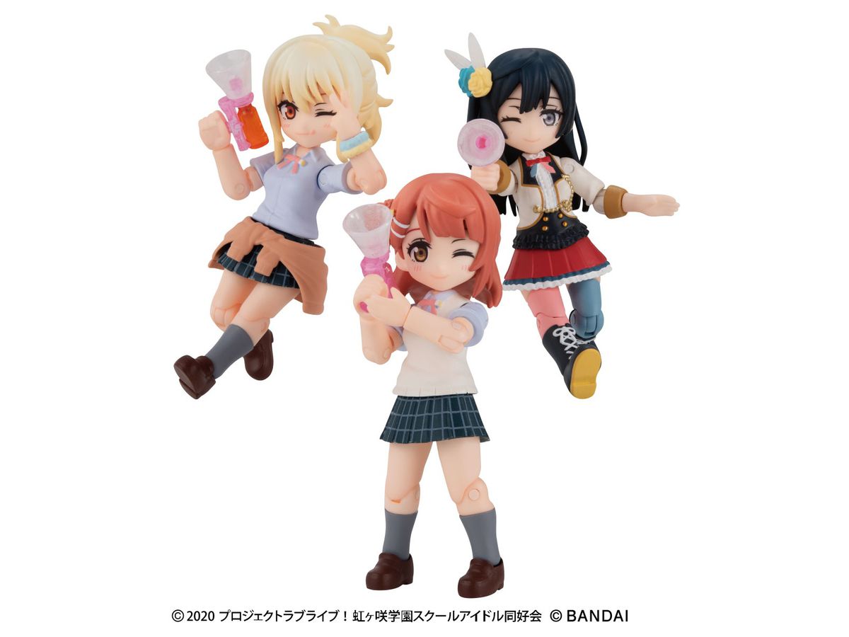 Aqua Shooters Feat 虹ヶ咲学園スクールアイドル同好会01 1 Box 3pcs By バンダイ ホビーリンク ジャパン