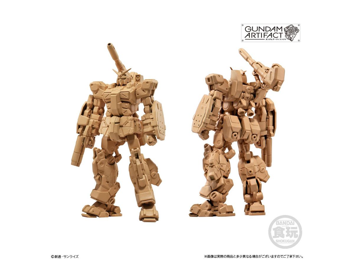 ガンダムアーティファクト 第2弾 ペールオレンジ全種 ガンダムアーティファクト第2弾 [アソート4種セット [通常カラー