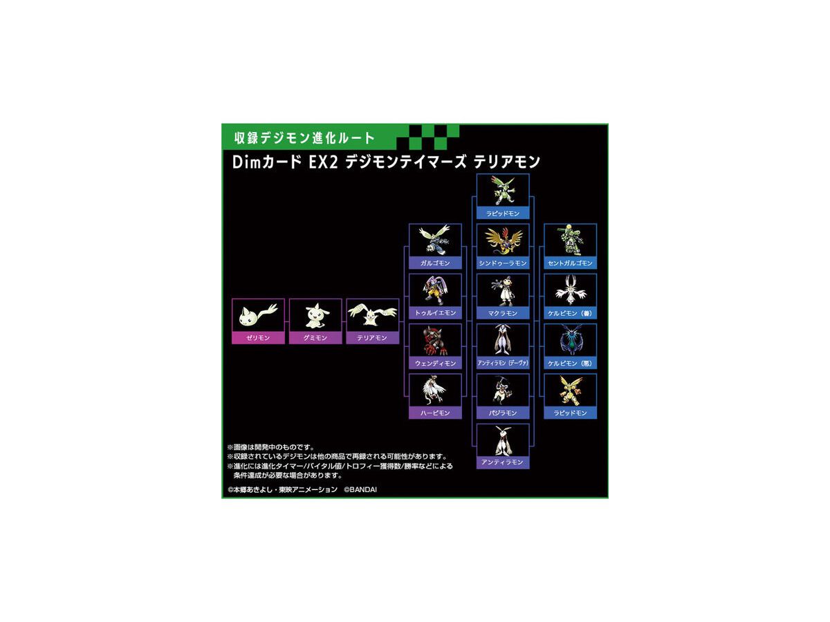 DimカードセットEX2 デジモンテイマーズ テリアモン | HLJ.co.jp